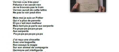 La lettre de Renan Luce version Potter...