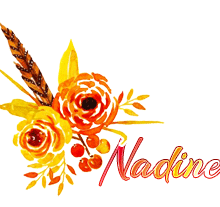 631 - fleurs d' automne - signature, blinkie, gif anime