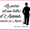 Poésie que j'aime !