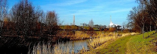 Metz / Les berges de la Seille...