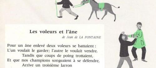 Les Voleurs et l'Âne (La Fontaine)