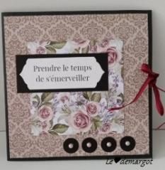 Carte double et son pop up "Envolée de papillons"