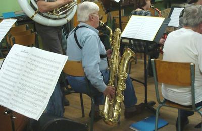 Le saxophone baryton…