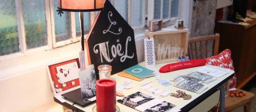 Les Fils Rouges au showroom Noël Etsy