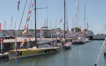 Retour à La Rochelle de la Velux 5 Oceans