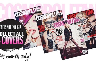 Madonna en couverture du nouveau COSMOPOLITAN US