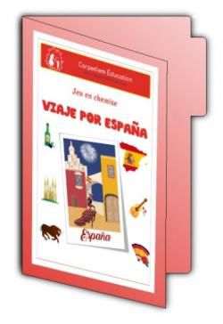 Jeu en chemise "Viaje por España"