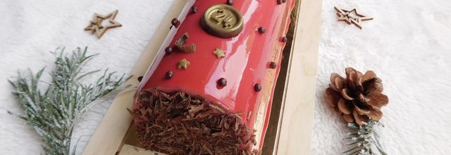 Bûche Forêt Noire 
