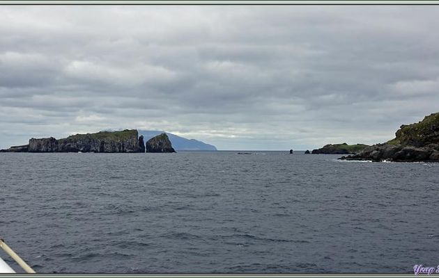 Nous quittons Nightingale Island pour nous diriger vers Inaccessible Island - Tristan da Cunha