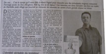 Le journal du Républicain-Lorrain du dimanche 25 mai 2008. (édition de Sarrebourg) (Photo Romain V-D)
