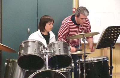 Les percussions...