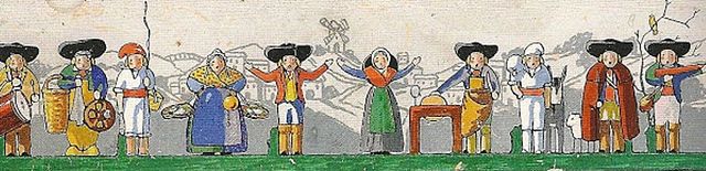 LES PRINCIPAUX PERSONNAGES DE LA CRECHE PROVENCALE