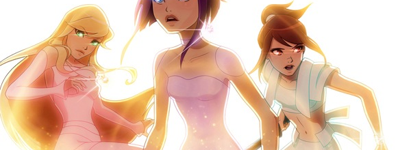 Qu'en est-il de la série animée Girls of Olympus?