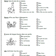 Identifier les personnages
