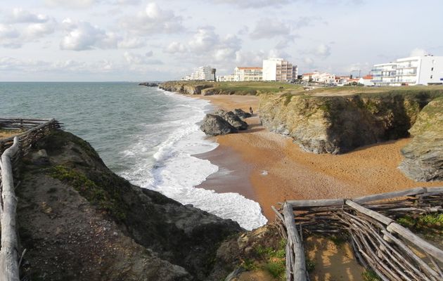 La côte à Saint Hilaire de Riez en Vendée