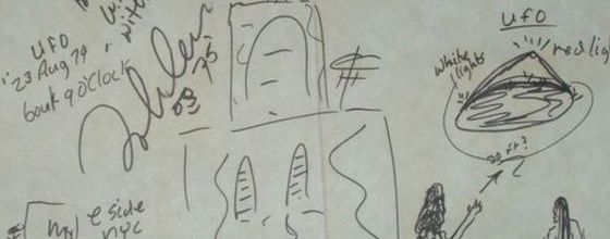 John Lennon témoin d'une apparition...