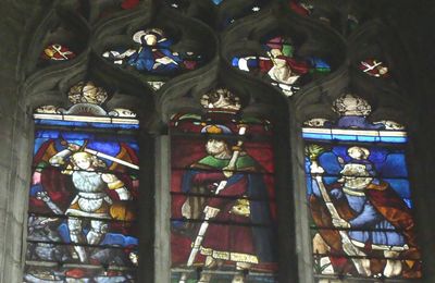 Le vitrail de l’Eglise Saint Nicolas à Châtillon sur Seine…