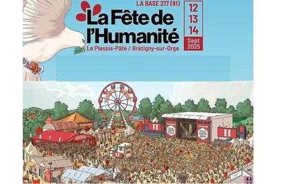 Fête de l'Humanité : les 12-13-14 septembre 2025