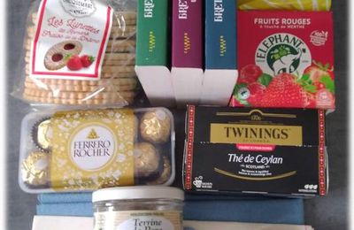Cadeaux reçus de Babeth suite à son anniblog