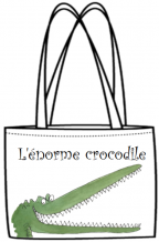 sac énorme crocodile