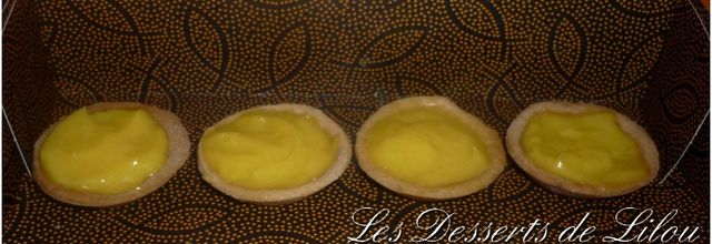 Mignardises Tartelettes au citron