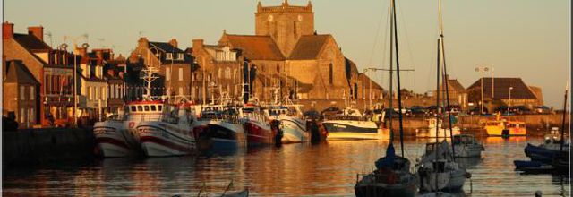 Coucher de soleil sur Barfleur