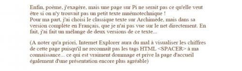 L'univers de Pi