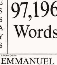 Amazon downloadable audio books 97,196 Words: Essays English version
