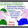 Le retour de Tiot de l'hosto juste avant l'humour du dimanche chez les "TIOT".