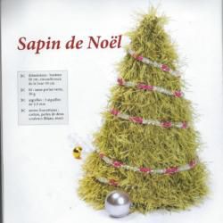 Le sapin blanc tricoté en jersey