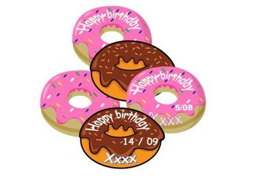 Un donut pour son anniversaire !
