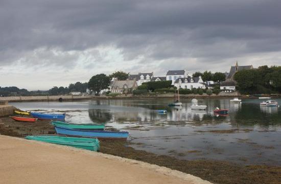 Arrivée sur l'île de Saint-Cado