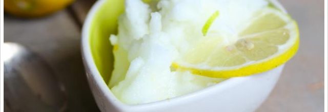 Sorbet au citron