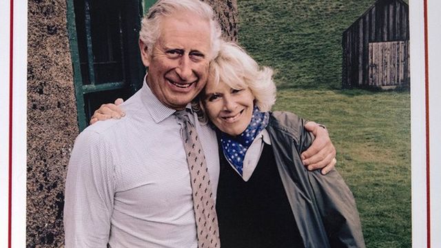 Carte de Charles et Camilla