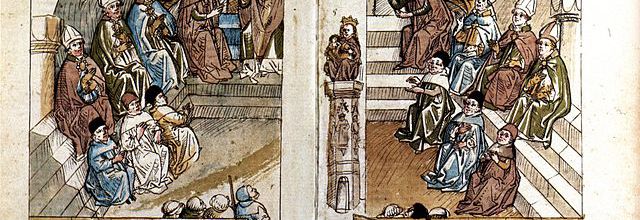 Le concile de Constance se déclare au-dessus du pape