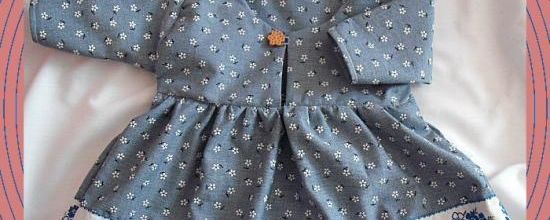 Robe bleue comme ses yeux