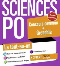 Online Read Ebook Sciences Po  - Concours commun + Grenoble