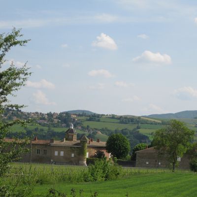 St Germain sur l'Arbresle dans le Beaujolais