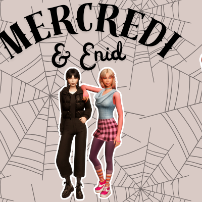 Mercredi & Enid Outfit