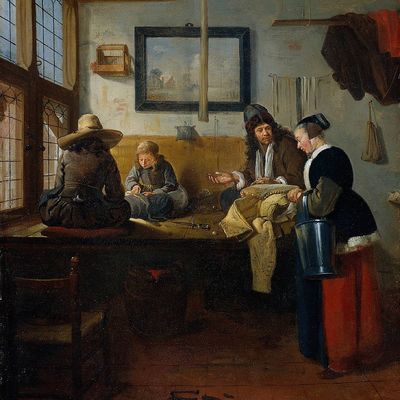 Mercredi - Les hommes au travail : Le tailleur.