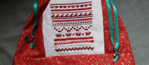 Un sac en tissu pour Noël