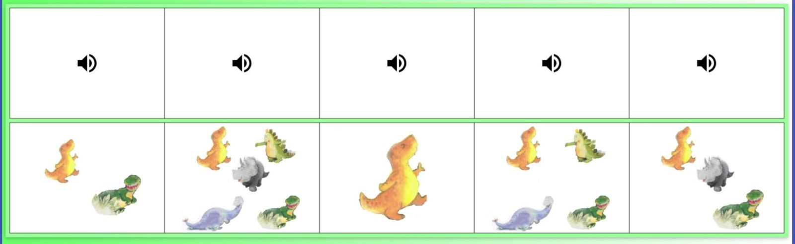 maternelle, mathématiques, numération, Jclic, TICE, Tyranno le terrible