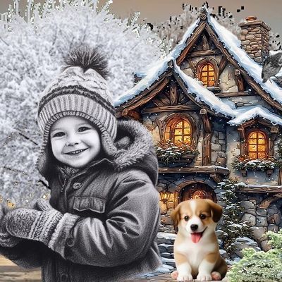 La neige est arrivée