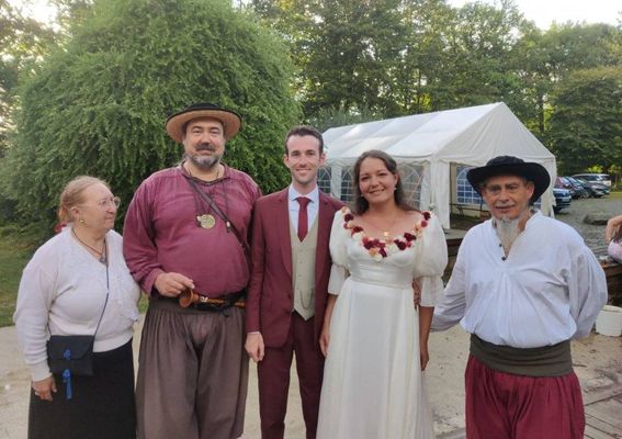 Mariage à Hédé-Bazouges
