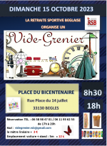 CR / VIDE -GRENIERS du 15 octobre 23
