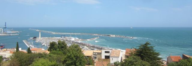 Le Mont St Clair à Sète.
