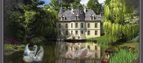  Beau manoir .