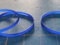 Bague imprimée 3D, ajout d'une épaisseur de 2mm de thermal-pad, emplacement de la bague.