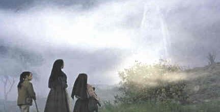 Apparition à Fatima...