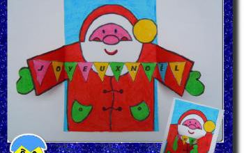 Dans les bras du Père Noël